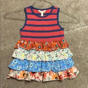 Sz 6 Matilda Jane Tunic Ruffle Like New